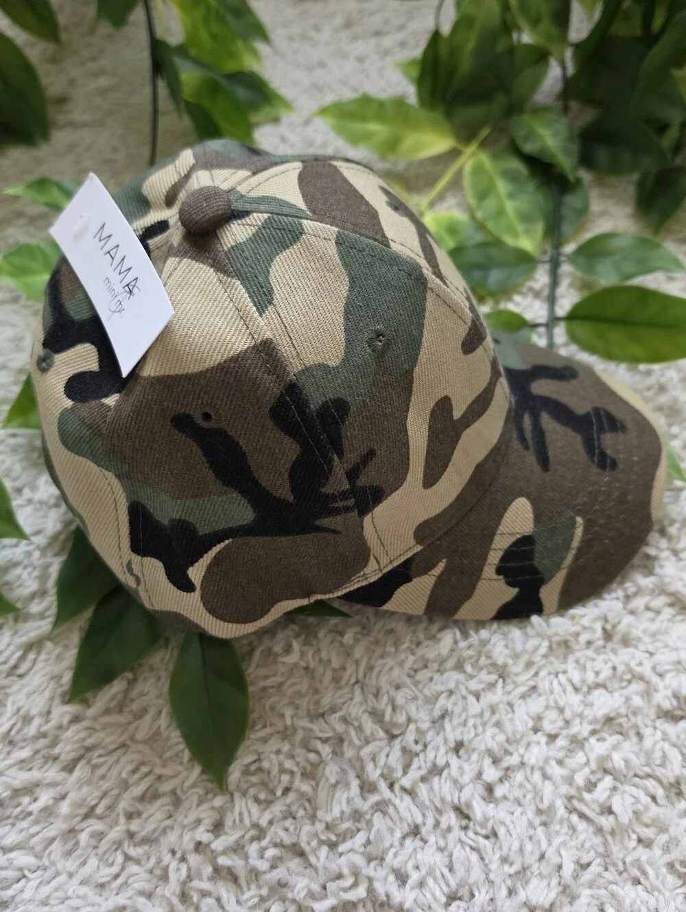 Toddler Boy/Youth Green Camo Hat